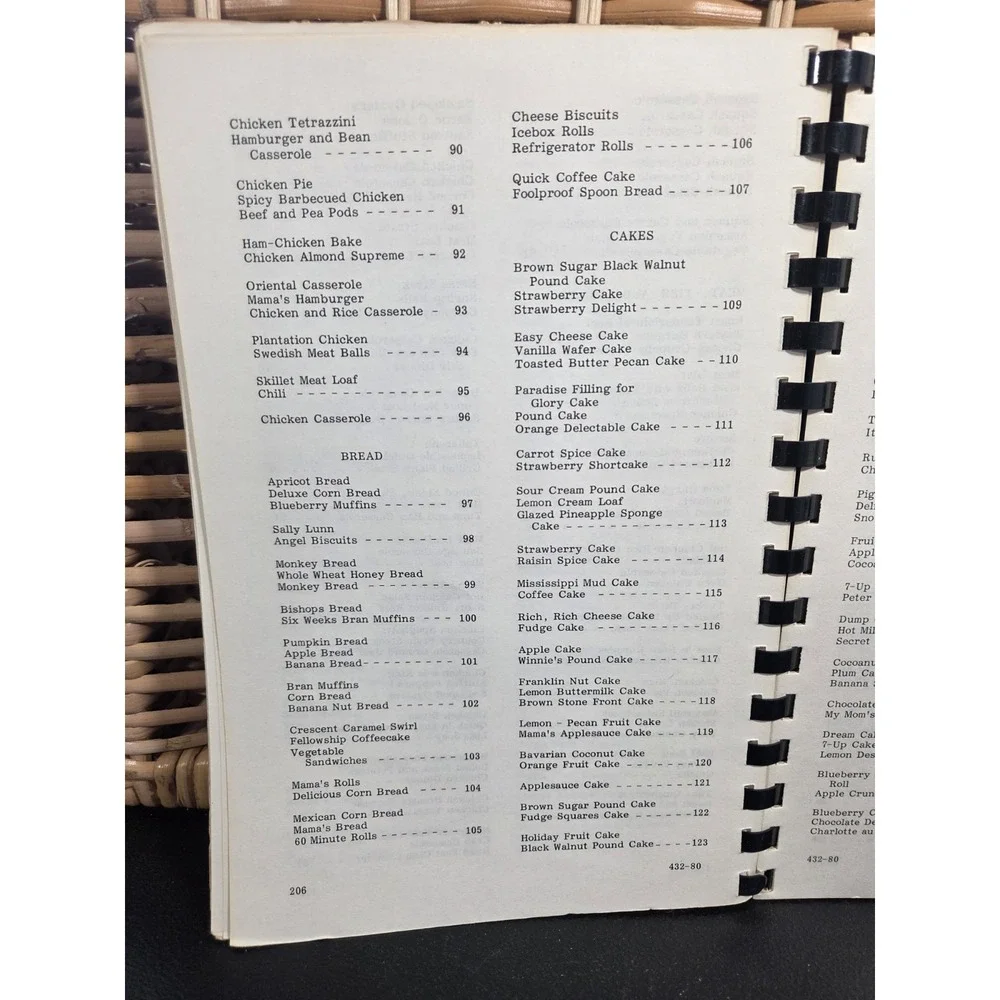 Centenary United Methodist Church‎ Cookbook Greensboro,  NC 1980 Spiral